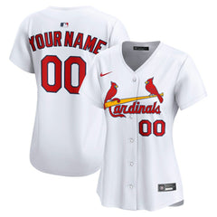 St. Louis Cardinals Nike Women's Home Limited Custom Jersey - MLB Jerseys