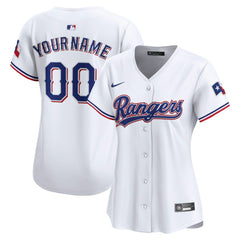 Texas Rangers Nike Women's Home Limited Custom Jersey - MLB Jerseys