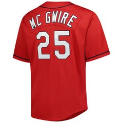 Mark McGwire St. Louis Cardinals Mitchell & Ness Big & Tall Cooperstown Mesh Batting Practice Jersey - MLB Jerseys