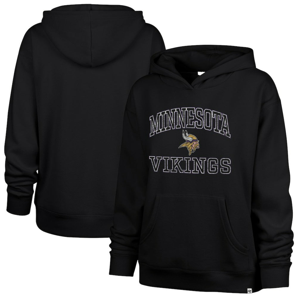 Minnesota Vikings '47 Women's Clarity Naomi Hoodie | NFL Discount