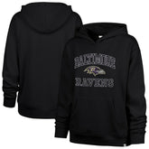 Baltimore Ravens '47 Women's Clarity Naomi Hoodie | NFL On sale