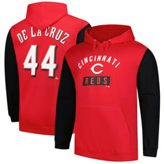 Elly De La Cruz Cincinnati Reds Profile Big & Tall Fleece Pullover Hoodie - MLB Hoodies