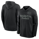 New York Jets 2025 Rivalries Collection Sideline Dri-FIT Long Sleeve Hoodie T-Shirt | NFL US