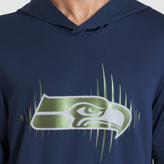 Seattle Seahawks 2025 Rivalries Collection Sideline Dri-FIT Long Sleeve Hoodie T-Shirt | NFL Sale