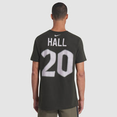 New York Jets Breece Hall 2025 Rivalries Collection Player Name & Number T-Shirt | NFL Outlet