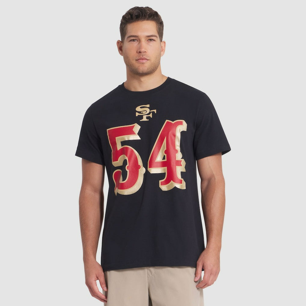 San Francisco 49ers Fred Warner 2025 Rivalries Collection Player Name & Number T-Shirt | NFL Near me