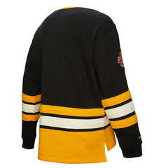 Boston Bruins Heritage Lace-Up Pullover Sweatshirt - NHL Sweatshirts
