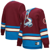 Colorado Avalanche Heritage Lace-Up Pullover Sweatshirt - NHL Sweatshirts