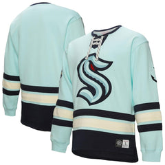 Seattle Kraken Heritage Lace-Up Pullover Sweatshirt - NHL Sweatshirts