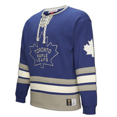 Toronto Maple Leafs Heritage Lace-Up Pullover Sweatshirt - NHL Sweatshirts
