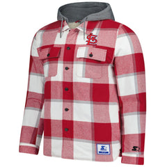St. Louis Cardinals Starter Sherpa Full-Zip Hoodie Jacket - MLB Jackets