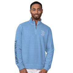 Boston Red Sox Margaritaville First Pitch Quarter-Zip Pullover Top - MLB Pullover