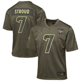 Houston Texans C.J. Stroud Youth 2025 Salute to Service Game Jersey | NFL Discount