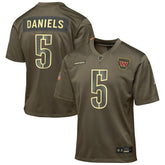 Washington Commanders Jayden Daniels Youth 2025 Salute to Service Game Jersey | NFL Discount