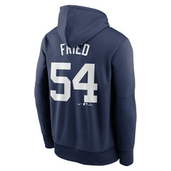 Max Fried New York Yankees Nike Name & Number Pullover Hoodie - MLB Hoodies