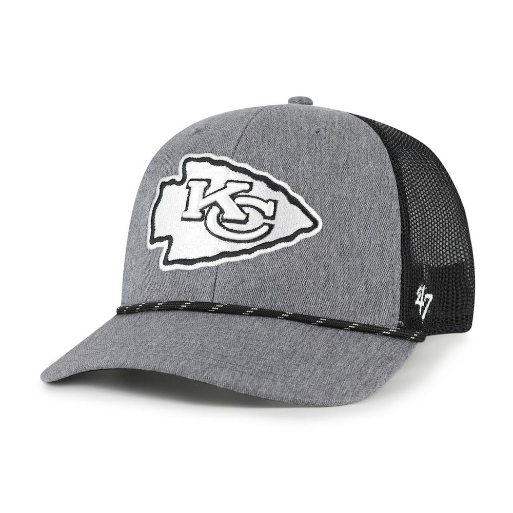 Kansas City Chiefs '47 Carbon Rope Trucker Adjustable Hat | NFL Near me