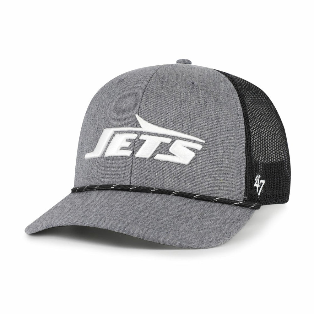 New York Jets '47 Carbon Rope Trucker Adjustable Hat | NFL Hot