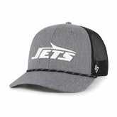 New York Jets '47 Carbon Rope Trucker Adjustable Hat | NFL Hot