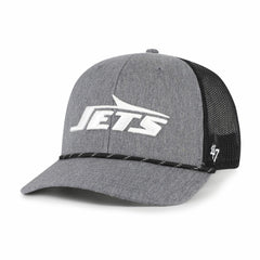 New York Jets '47 Carbon Rope Trucker Adjustable Hat | NFL Hot