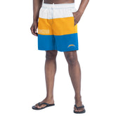 Los Angeles Chargers G-III Sports by Carl Banks Sunrise Volley Swim Shorts | NFL Hot