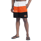 Cincinnati Bengals G-III Sports by Carl Banks Sunrise Volley Swim Shorts | NFL Sale
