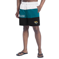 Jacksonville Jaguars G-III Sports by Carl Banks Sunrise Volley Swim Shorts | NFL Online