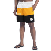 Pittsburgh Steelers G-III Sports by Carl Banks Sunrise Volley Swim Shorts | NFL Discount