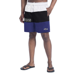 Baltimore Ravens G-III Sports by Carl Banks Sunrise Volley Swim Shorts | NFL Sale