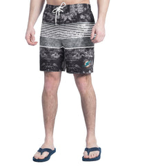 Miami Dolphins G-III Sports by Carl Banks Horizon Volley Swim Shorts | NFL Hot