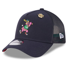 Cleveland Guardians New Era 2025 Big League Chew A-Frame 9FORTY Adjustable Trucker Hat - MLB Hats