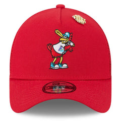 St. Louis Cardinals New Era 2025 Big League Chew A-Frame 9FORTY Adjustable Trucker Hat - MLB Hats