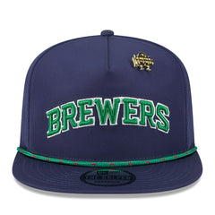 Milwaukee Brewers New Era 2025 Big League Chew Golfer Snapback Hat - MLB Hats