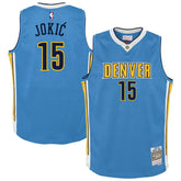 Light Blue Nikola Jokic Denver Nuggets Youth 2016/17 Hardwood Classics Swingman Jersey sale | NBA