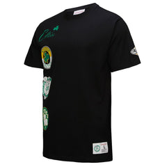 Black Boston Celtics Black Out Collection Vintage Premium T-Shirt | NBA