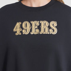San Francisco 49ers Women's 2025 Rivalries Collection Oversized Phoenix Fleece Sweatshirt | NFL Online