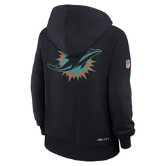 Miami Dolphins Women's 2025 Rivalries Collection Standard Issue Sideline Dri-FIT Hoodie | NFL On sale