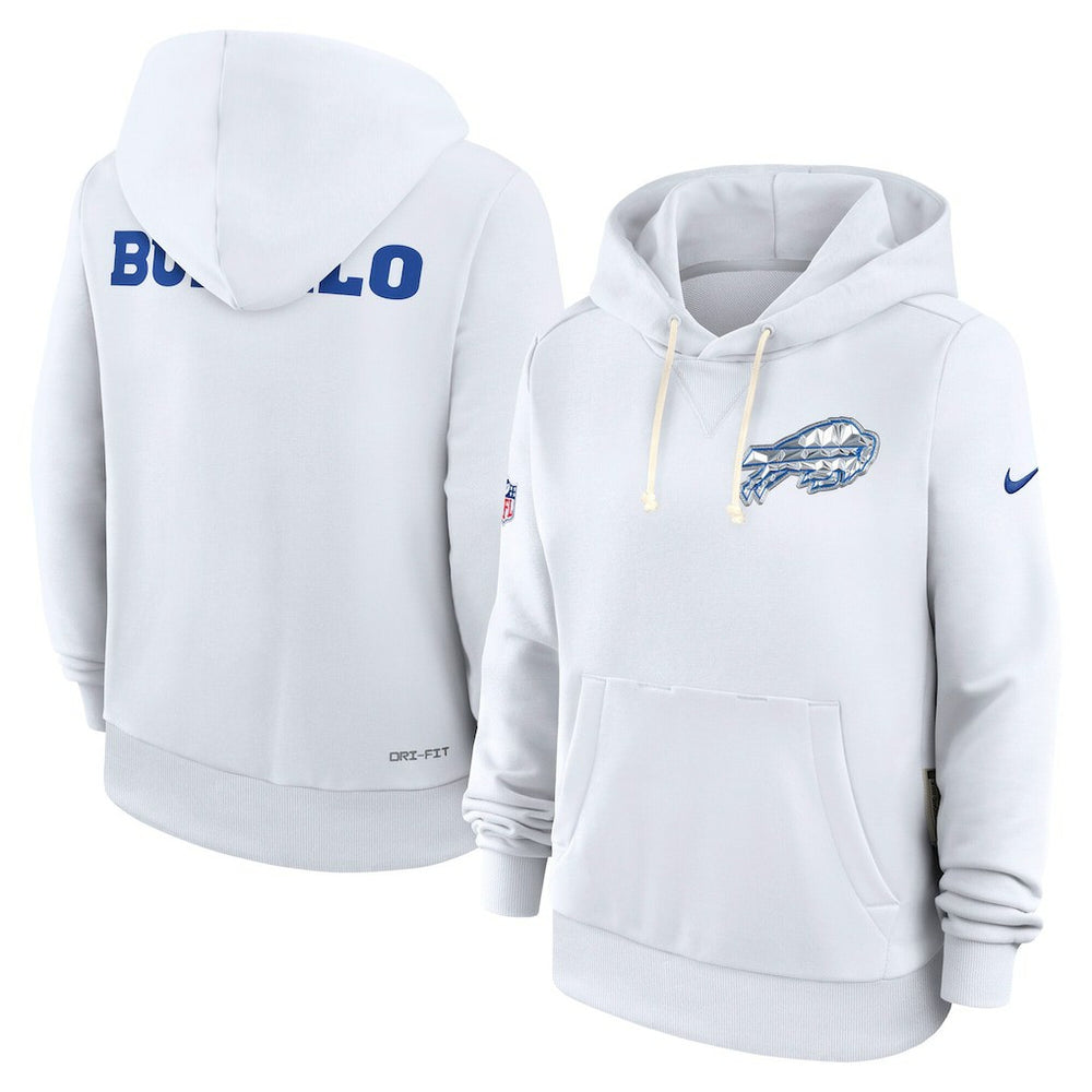 Buffalo Bills Women's 2025 Rivalries Collection Standard Issue Sideline Dri-FIT Hoodie | NFL On sale