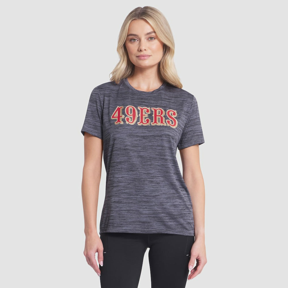 San Francisco 49ers Women's 2025 Rivalries Collection Sideline Velocity Dri-FIT T-Shirt | NFL New