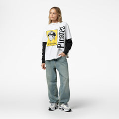 Pittsburgh Pirates Mitchell & Ness Women's Cooperstown Collection Boyfriend T-Shirt - MLB T-shirts