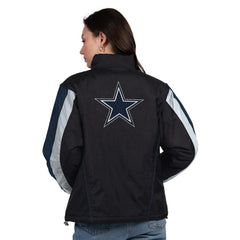 Dallas Cowboys Starter Women's Thursday Night Gridiron Half-Zip Jacket | NFL Discount