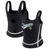 Jacksonville Jaguars WEAR by Erin Andrews Women's Square Neck Tank Top | NFL Online