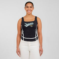 Jacksonville Jaguars WEAR by Erin Andrews Women's Square Neck Tank Top | NFL Online