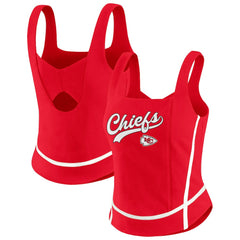 Kansas City Chiefs WEAR by Erin Andrews Women's Square Neck Tank Top | NFL Online