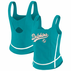 Miami Dolphins WEAR by Erin Andrews Women's Square Neck Tank Top | NFL Near me