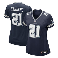 Dallas Cowboys Deion Sanders Women's Team Retired Player Game Jersey | NFL Sale