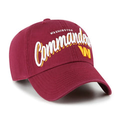 Washington Commanders '47 Women's Ariana Clean Up Adjustable Hat | NFL Hot