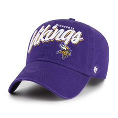 Minnesota Vikings '47 Women's Ariana Clean Up Adjustable Hat | NFL Outlet