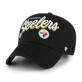 Pittsburgh Steelers '47 Women's Ariana Clean Up Adjustable Hat | NFL Online