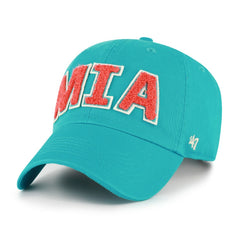 Miami Dolphins '47 Women's Zoey Clean Up Adjustable Hat | NFL US