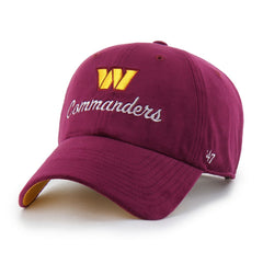 Washington Commanders '47 Women's Spirited Clean Up Adjustable Hat | NFL Near me